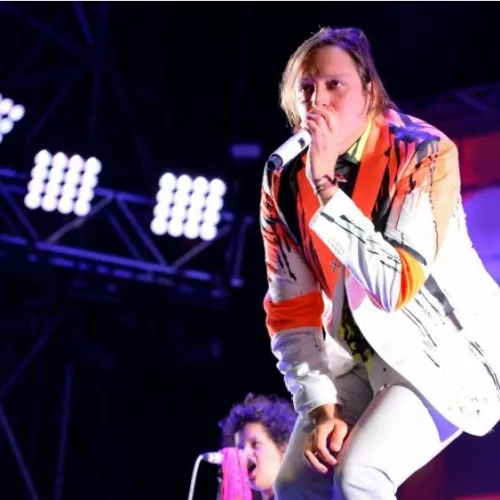 Arcade Fire performs at Heineken Primavera Sound 2014 Festival (PS14) on May 29^ 2014 in Barcelona^ Spain.
