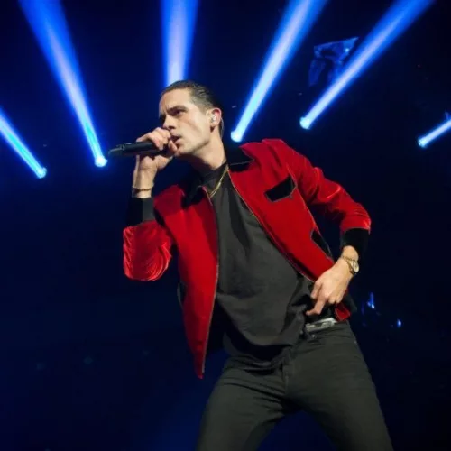 G-Eazy performs at the Oracle Arena in Oakland. Oakland^ CA/USA - 12/14/2016