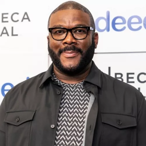 Tyler Perry attends Tribeca Film Festival Directors Series with Gale King at Spring Studios. New York^ NY - June 13^ 2022