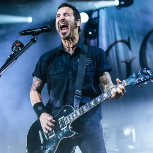 Singer/guitarist Sully Erna from Godsmack perform live at Manchester Academy Uk. Manchester^United Kingdom^ 9th october 2022