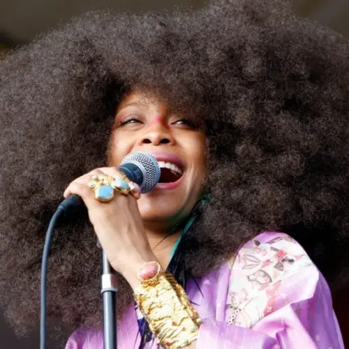 Erica Abi Wright^ known professionally as Erykah Badu^ performs on stage at the 2009 New Orleans Jazz and Heritage Festival. New Orleans^ Louisiana - April 25^ 2009: