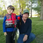 First Fish: Grandpa and Grandson first fishing trip at Reelfoot Lake 