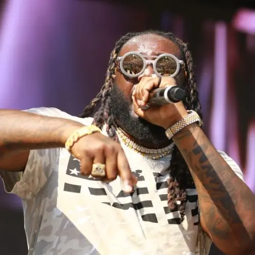 T Pain Attended the One music Festival at Centennial park Atlanta^ Georgia/ USA- September 8 2019