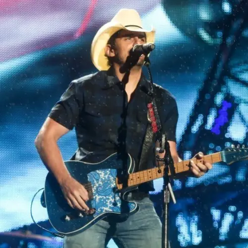 Brad Paisley performs onstage at the 2015 FarmBorough Festival - Day 2 at Randall's Island on June 27^ 2015 in New York City.