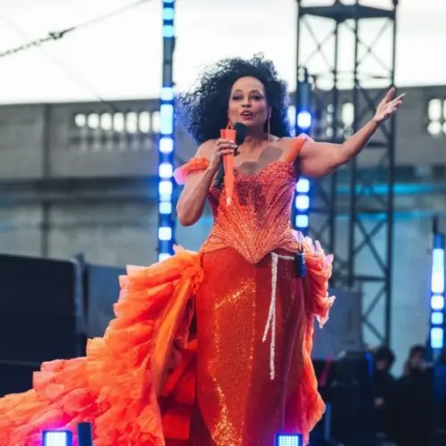 Diana Ross in concert at The Michigan Central Station Detroit^ Michigan June 6 2024