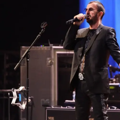 Ringo Starr during his concert tour in Kiev^ Ukraine on June 3^ 2011.