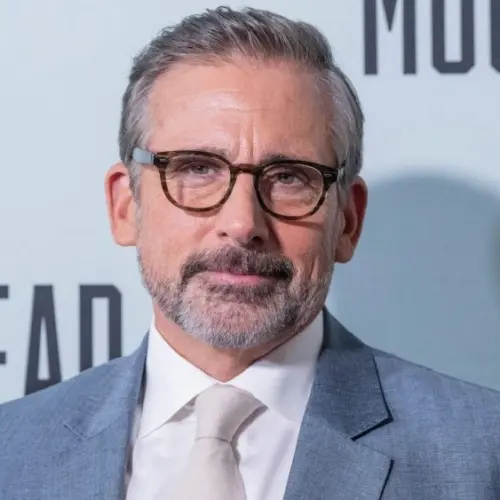 Steve Carell attends world premiere of HBO Original Film Mountainhead at Museum of Modern Art New York^ NY - May 22^ 2025