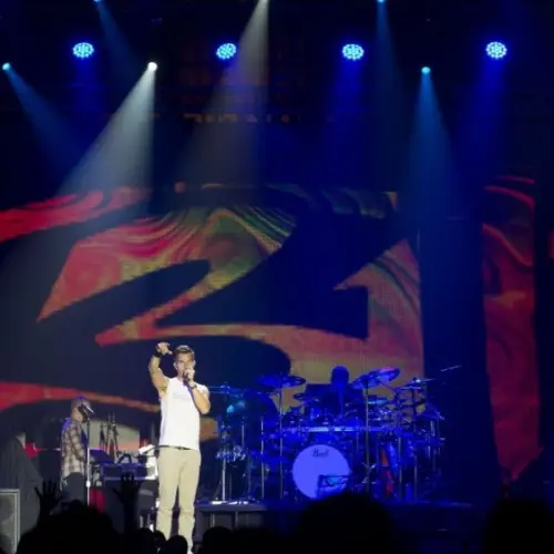 311 performs at the High Times Cannabis Cup in Santa Rosa. Nick Hexum^ in white shirt^ is the bands lead vocalist. Santa Rosa is located North of San Francisco. Santa Rosa^ CA/USA - 6/3/17