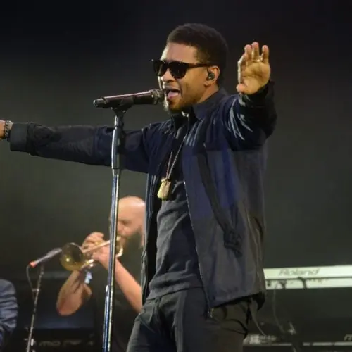 Usher Raymond IV^ known as Usher^ performs at the 2017 Okeechobee Music and Arts Festival. Okeechobee^ Florida - March 4^ 2017