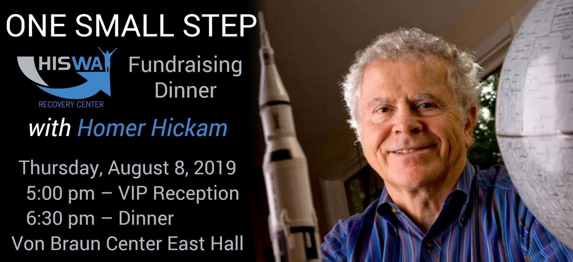 His Way Fundraising Dinner with Homer Hickam