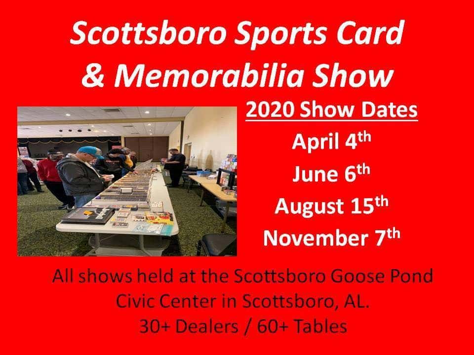 Scottsboro Sports Cards Memorabilia Show Mix 96 9 Mix Means Variety The 80s 90s More