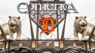 detroit-michigan-usa-march-28-2018-exterior-of-comerica-pa