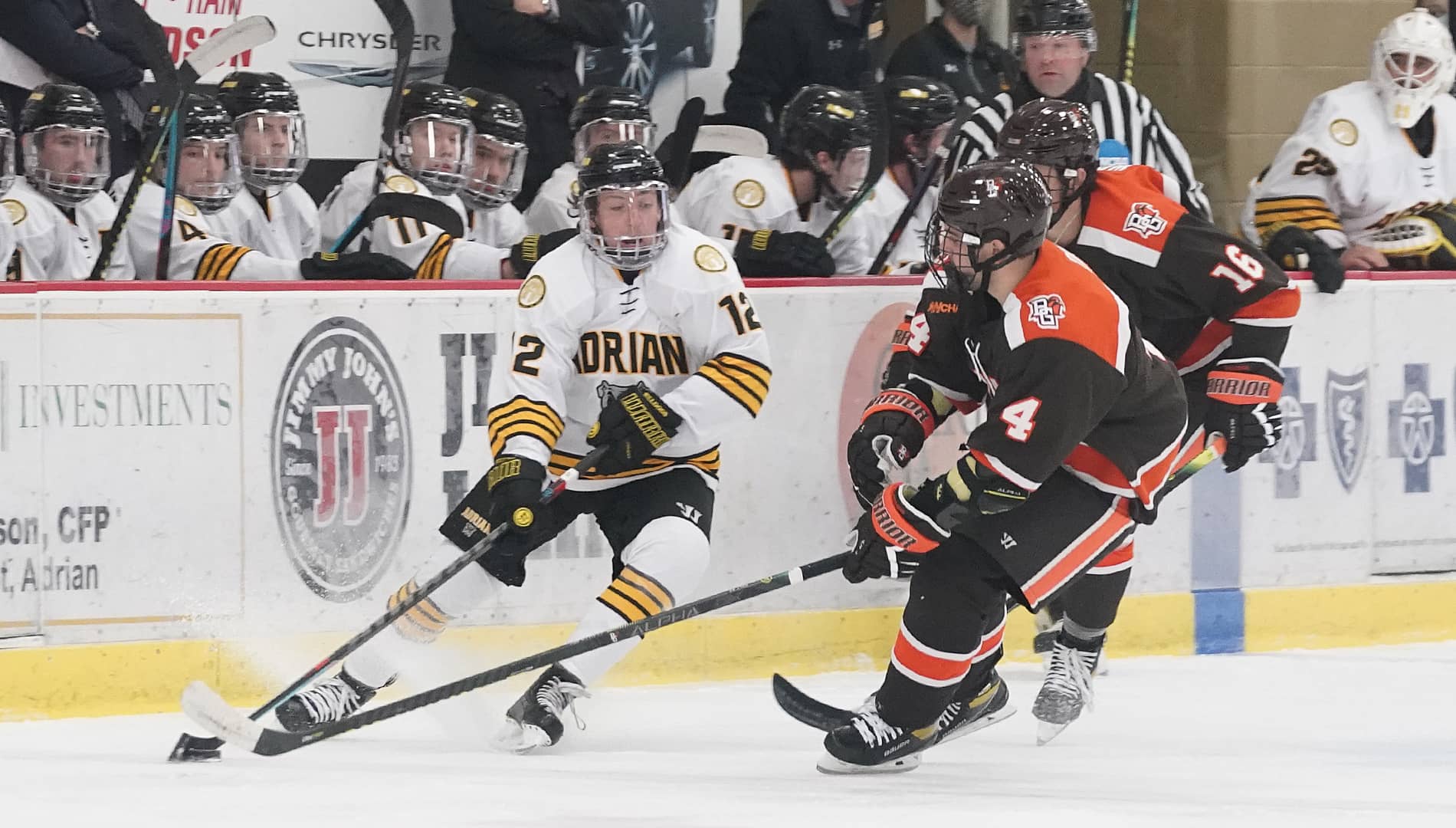 Adrian College Men's Hockey Team to Host Second Ever D1 Opponent this  Weekend
