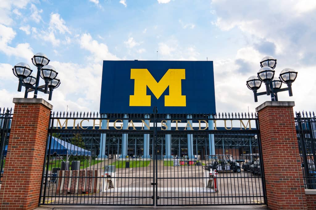 ann-arbor-mi-september-21-2019-entrance-gate-at-the-univers