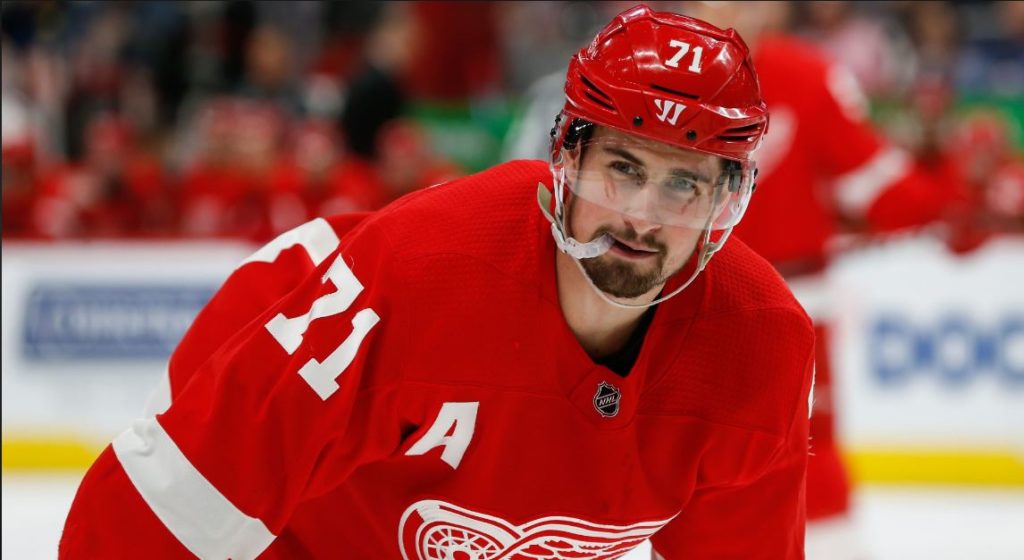 Red Wings captain Dylan Larkin out for rest of season due to injury
