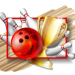 bowling-game-award-bowling-ball-with-and-white-bowling-pin-and