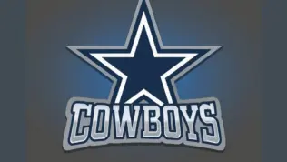Sports logo vector-style image of dallas cowboys football logo
