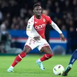 Folarin Balogun during the Ligue 1 football (soccer) match between Paris Saint-Germain PSG and AS Monaco ASM at Parc des Princes in Paris^ France^ on November 24^ 2023.
