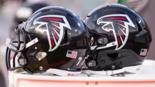 NFL - Atlanta Falcons helmets shown during game vs. Jacksonville Jaguars at the TIAA Stadium in Jacksonville Florida -USA on Saturday 25th 2018