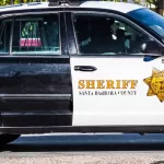 Dec 9^ 2019 Santa Maria / CA / USA - Santa Barbara county Sheriff police vehicle