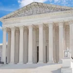 US Supreme court building on the capitol hill in Washington DC^ United States of America