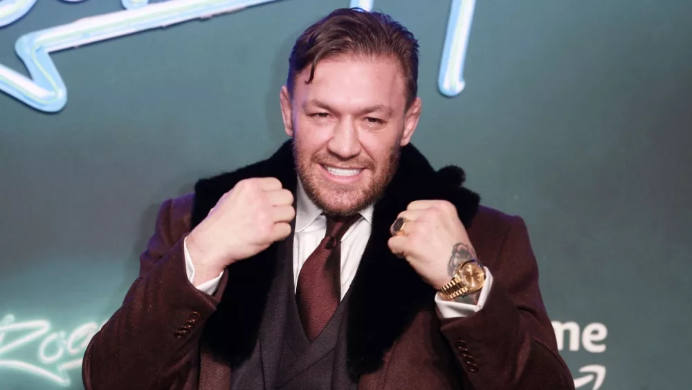 Conor McGregor attends the UK special screening of "Road House" at The Curzon Mayfair in London^ England. March 14^ 2024