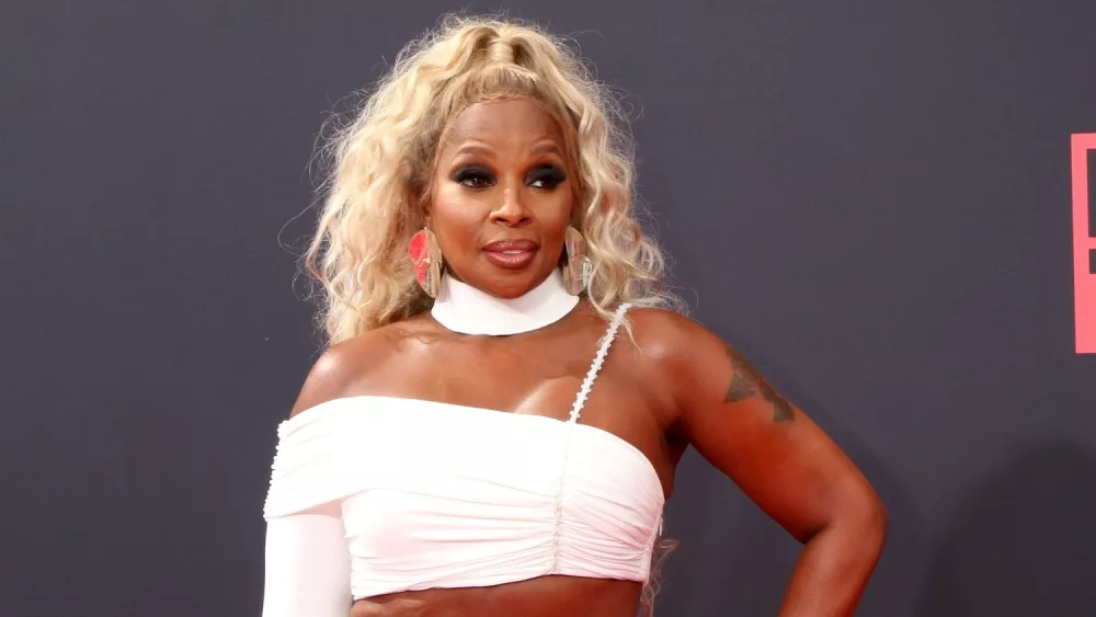 Mary J Blige at the 2022 BET Awards at Microsoft Theater on June 26^ 2022 in Los Angeles^ CA