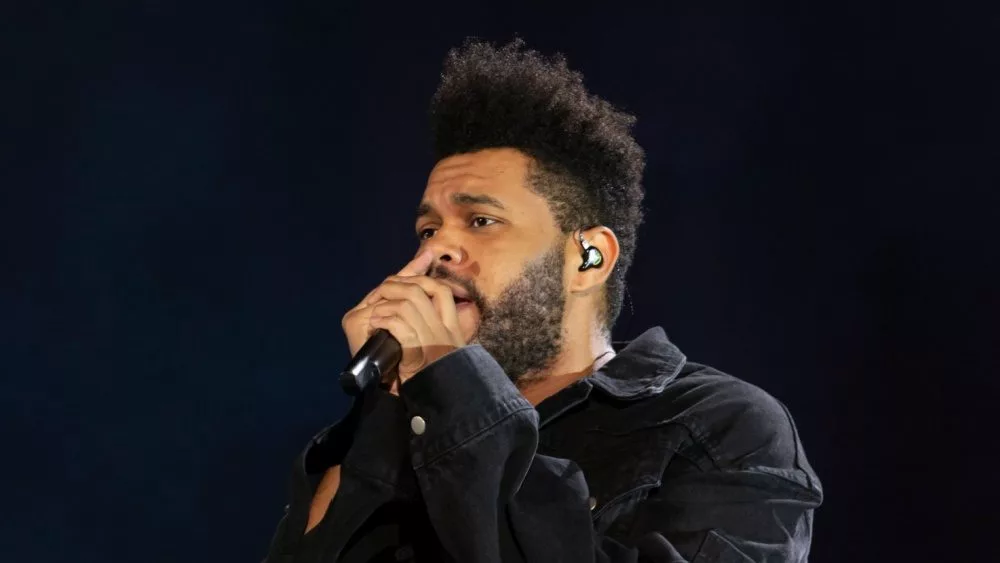 The Weeknd performs on stage during 2018 Global Citizen Festival: Be The Generation in Central Park New York^ NY - September 29^ 2018