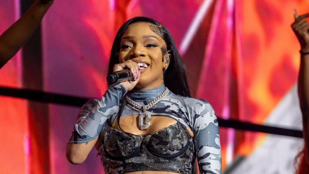 Glorilla at The Vystar Veterans Memorial Arena in Jacksonville Florida USA/September 16^ 2023