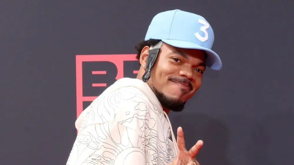 Chance the Rapper at the 2022 BET Awards at Microsoft Theater on June 26^ 2022 in Los Angeles^ CA