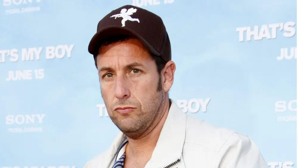 Adam Sandler at the Los Angeles premiere of 'That's My Boy' held at the Westwood Village Theater in Los Angeles^ USA June 4^ 2012.