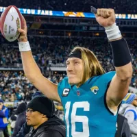 Jaguars QB Trevor Lawrence at TIAA BANK FIELD JACKSONVILLE FLORIDA