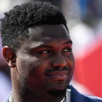 Zion Williamson of the New Orleans Pelicans attends the Quai 54 basketball tournament (The World Streetball Championship) in Paris^ France on July 9^ 2022.