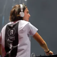 Alesso (Swedish disc jockey and electronic dance music producer) performs at FIB Festival on July 20^ 2014 in Benicassim^ Spain.