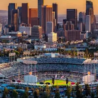 Los Angeles^ CA USA- April 15 2024: Los Angeles Dodgers Stadium