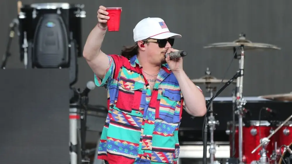 Hardy performs in concert during the "Can't Say I Ain't Country" Tour on July 20^ 2019 at Northwell Health at Jones Beach Theater in Wantagh^ New York.
