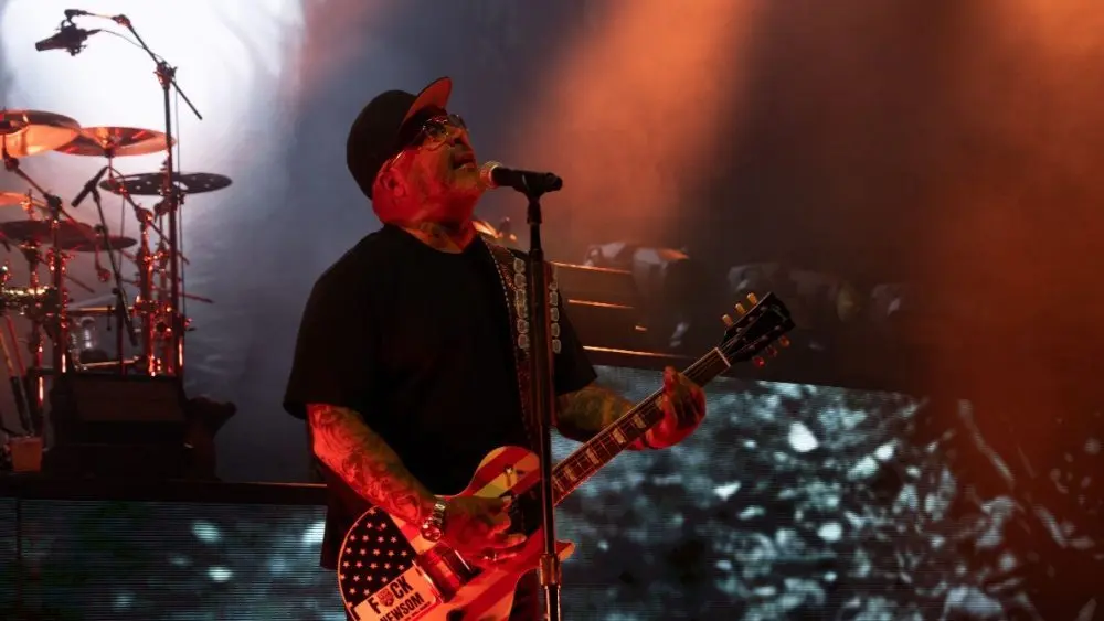 Staind performing live at the Pine Knob Music Theater Clarkston^ MI USA - 09-11-2024
