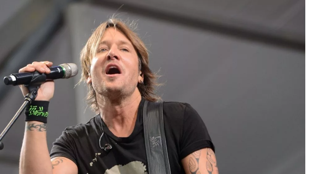 Keith Urban performs at the 2015 New Orleans Jazz and Heritage Festival. New Orleans^ LA - April 24^ 2015