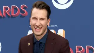 Russell Dickerson at the Academy of Country Music Awards 2018 at MGM Grand Garden Arena on April 15^ 2018 in Las Vegas^ NV