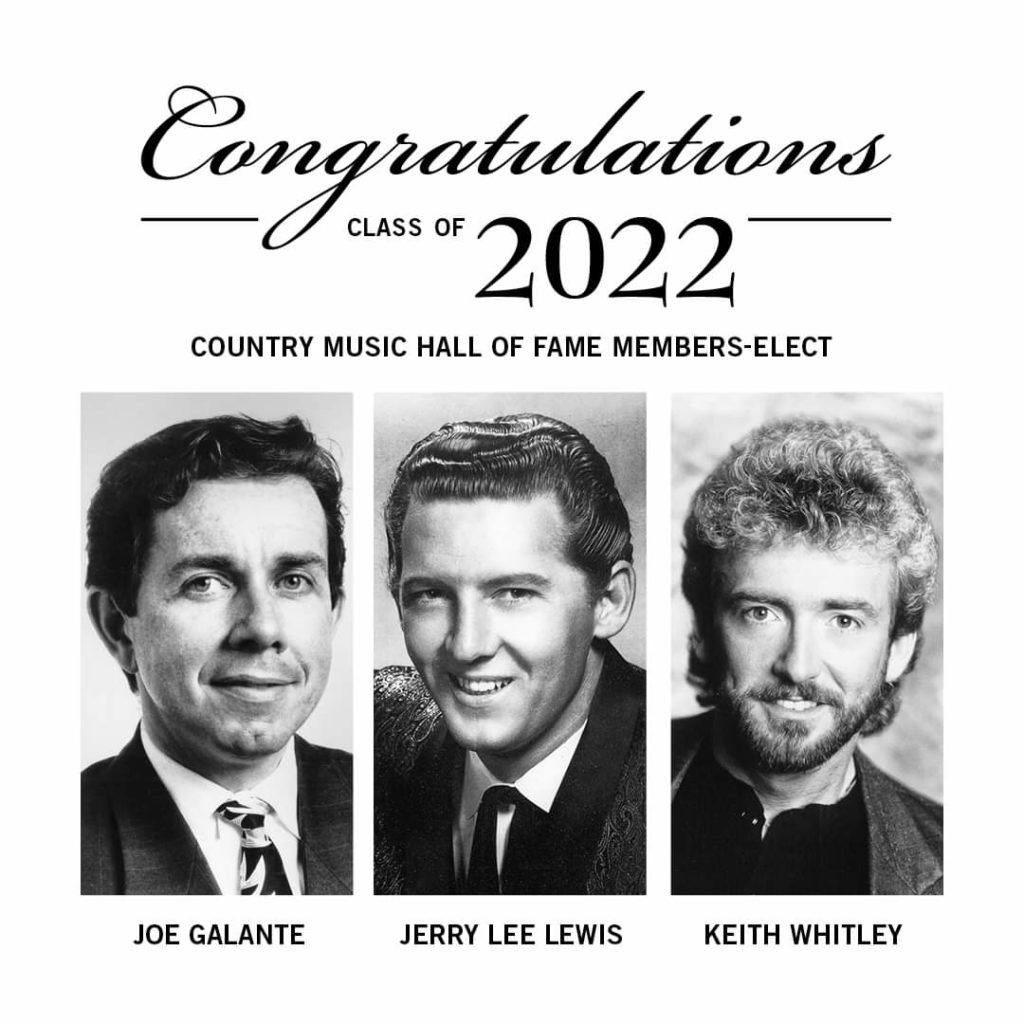 Country Music Hall Of Fame Announces Three New Members For 2022. KKOW 860 AM Radio