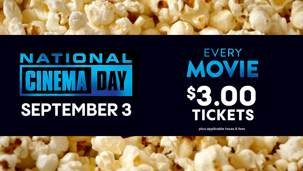 3 Movies at Carmark on Celebrate National Cinema Day KKOW 860 AM Radio