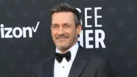 on Hamm at the 29th Annual Critics Choice Awards - Arrivals at the Barker Hanger on January 14^ 2024 in Santa Monica^ CA