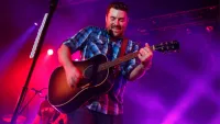Chris Young performs in concert at the Best Buy Theater on November 14^ 2014 in New York City.