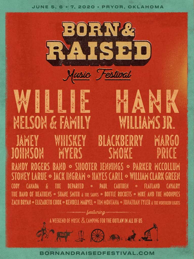 Born & Raised Music Festival Coming to Pryor, OK in June 99.7 The