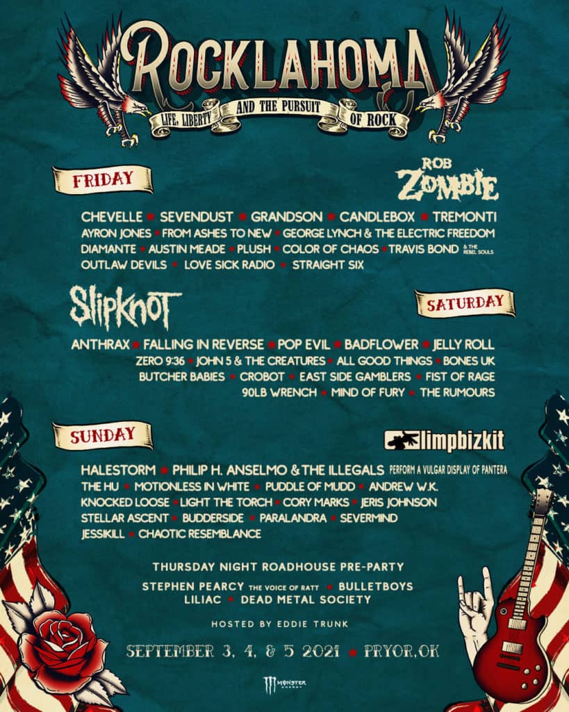 Rocklahoma Free 3Day Pass Giveaway on Rock 107! Rock 107.1 The