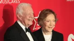 Former U.S. President Jimmy Carter^ Rosalynn Carter at the MusiCares 2015 Person Of The Year Gala at a Los Angeles Convention Center on February 6^ 2015 in Los Angeles^ CA