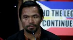 Manny Pacquiao speaks during press conference during world welterweight boxing championship at Axiata Arena. KUALA LUMPUR^ MALAYSIA - JULY 15^ 2018