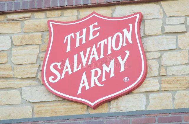 salvation-army-sign-donation-center-63483191