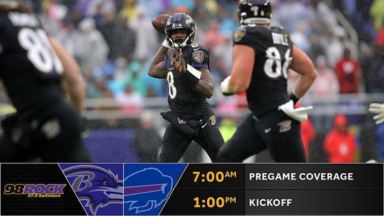 Ravens Gameday @ Buffalo Bills | 98 Rock Baltimore