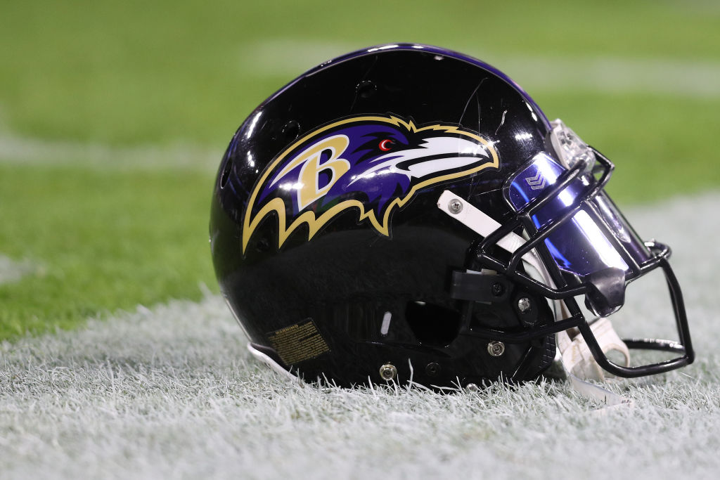 ravens helmet 2021